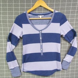 Victoria's Secret Long Sleeve Henley Shirt